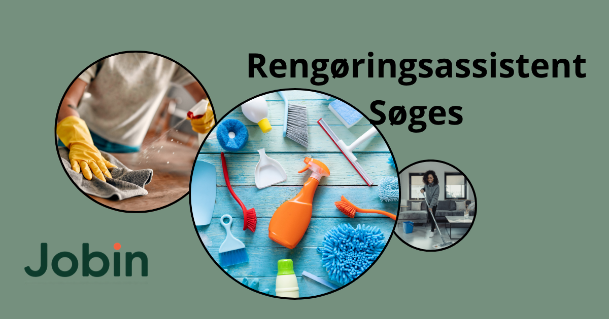 Rengøringsassistent søges