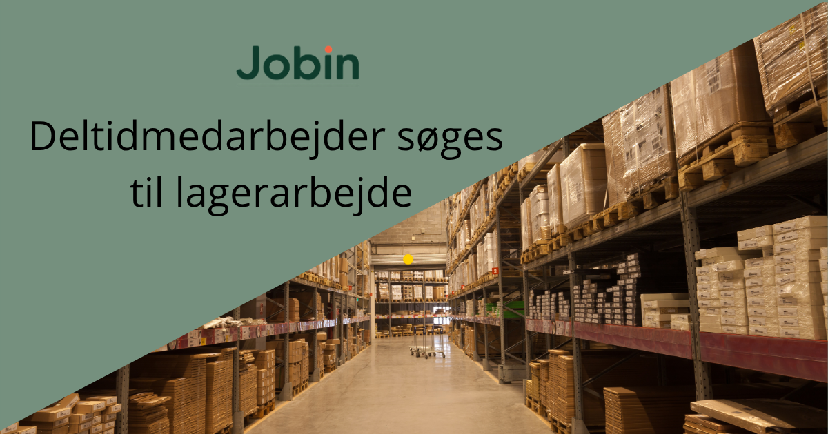 Deltids lagermedarbejder søges